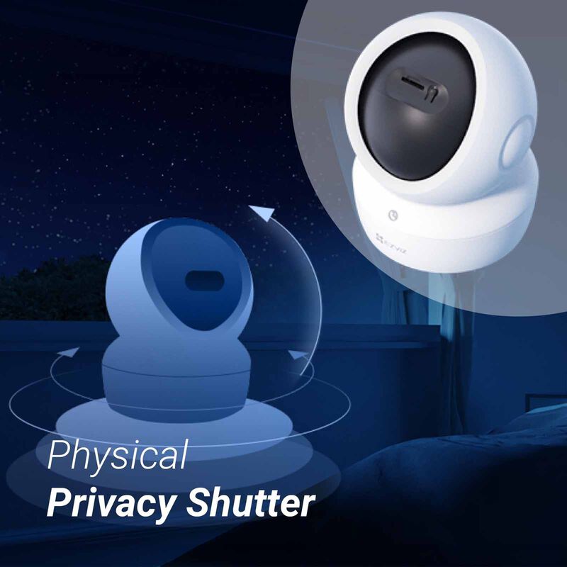 EZVIZ H6c G1 3k (5mp) Pan & Tilt Smart Home Camera CS-H6C(5WFL,4MM)-image 3