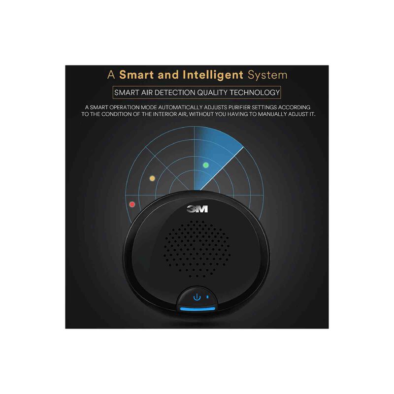 3M Smart Vehicle Air Purifier Plus Black PN38816-image 8