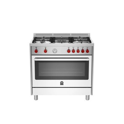 LA GERMANI 90cm Free Standing Cooker (white) -exclude Installation RIS95C61LBXW