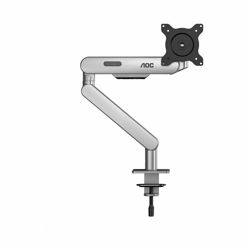 AOC Am400s Mechanical Gas Spring System Single Monitor Arm (silver) PHI-AM400S-image 1
