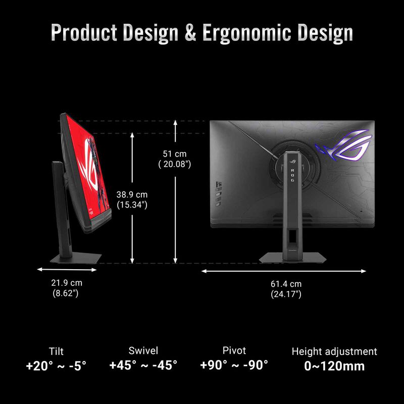 ASUS 27in Rog Strix 5k 80hz Ips Monitor XG27JCEG-image 13