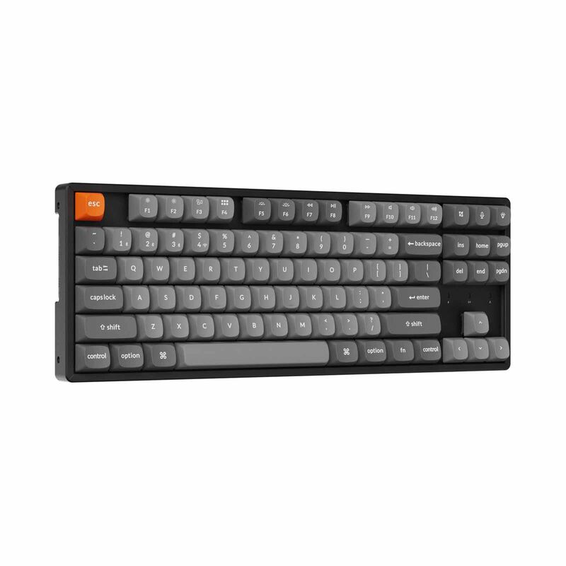 KEYCHRON K8 Max Tenkeyless Wireless Mechanical Keyboard, 80% Tkl 87 Key, Black Full Assembled, Banana Switch, KYCN-K8M-J4-image 2