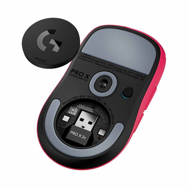 LOGITECH G Pro X Superlight 2c Gaming Mouse - Magenta 910-007547-image 3