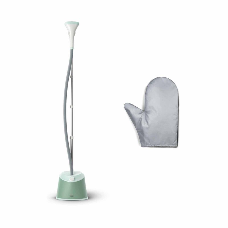 PHILIPS Series 1000 Garment Steamer (1600w) - Desert Green STE1010/70-image 4