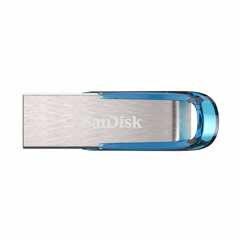 SANDISK Ultra Flair Usb 3.0, 32gb Flash Drive, Tropical Blue, Metal Casin SDCZ73-032G-G46B-image 1