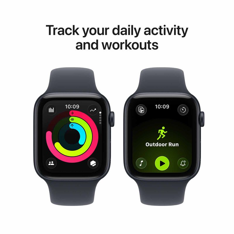 APPLE Watch Se 3 Gps + Cellular 44mm Midnight Aluminium Case With Midnight Sport Band - M/l MEPJ4X/A-image 3