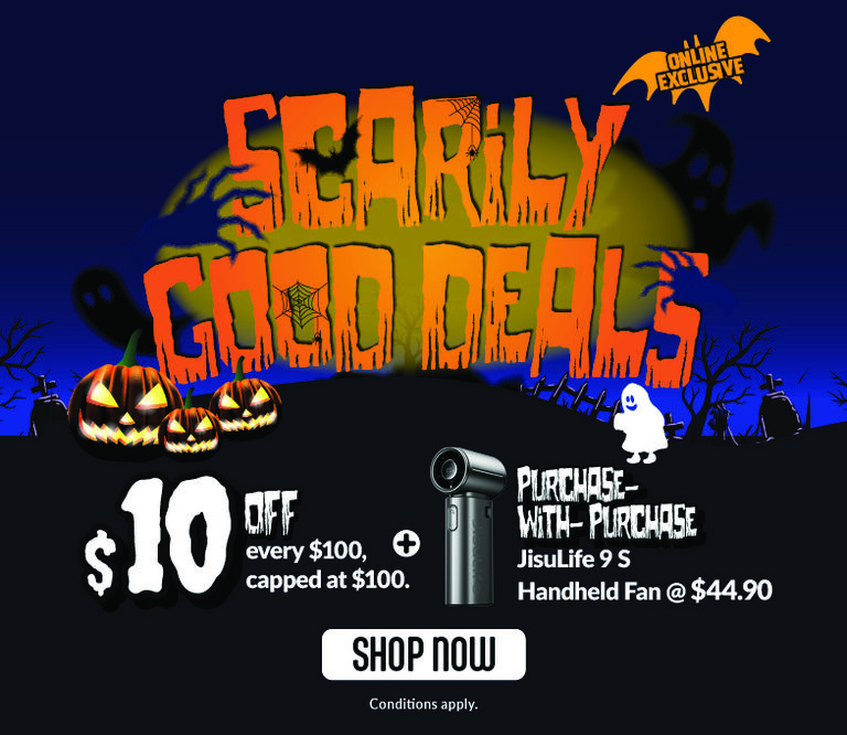 Scarily Good $10 off every $100