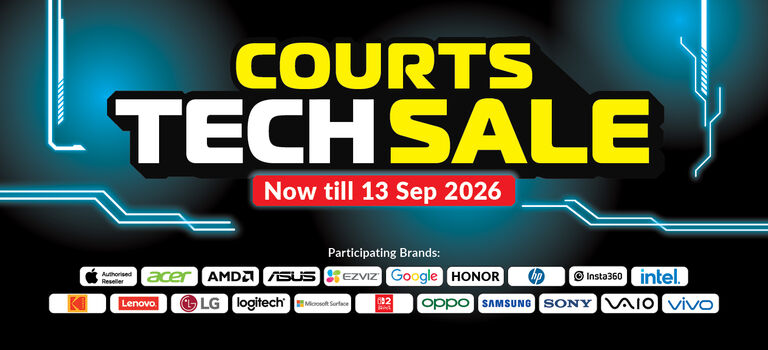COURTS Tech Sale is ON