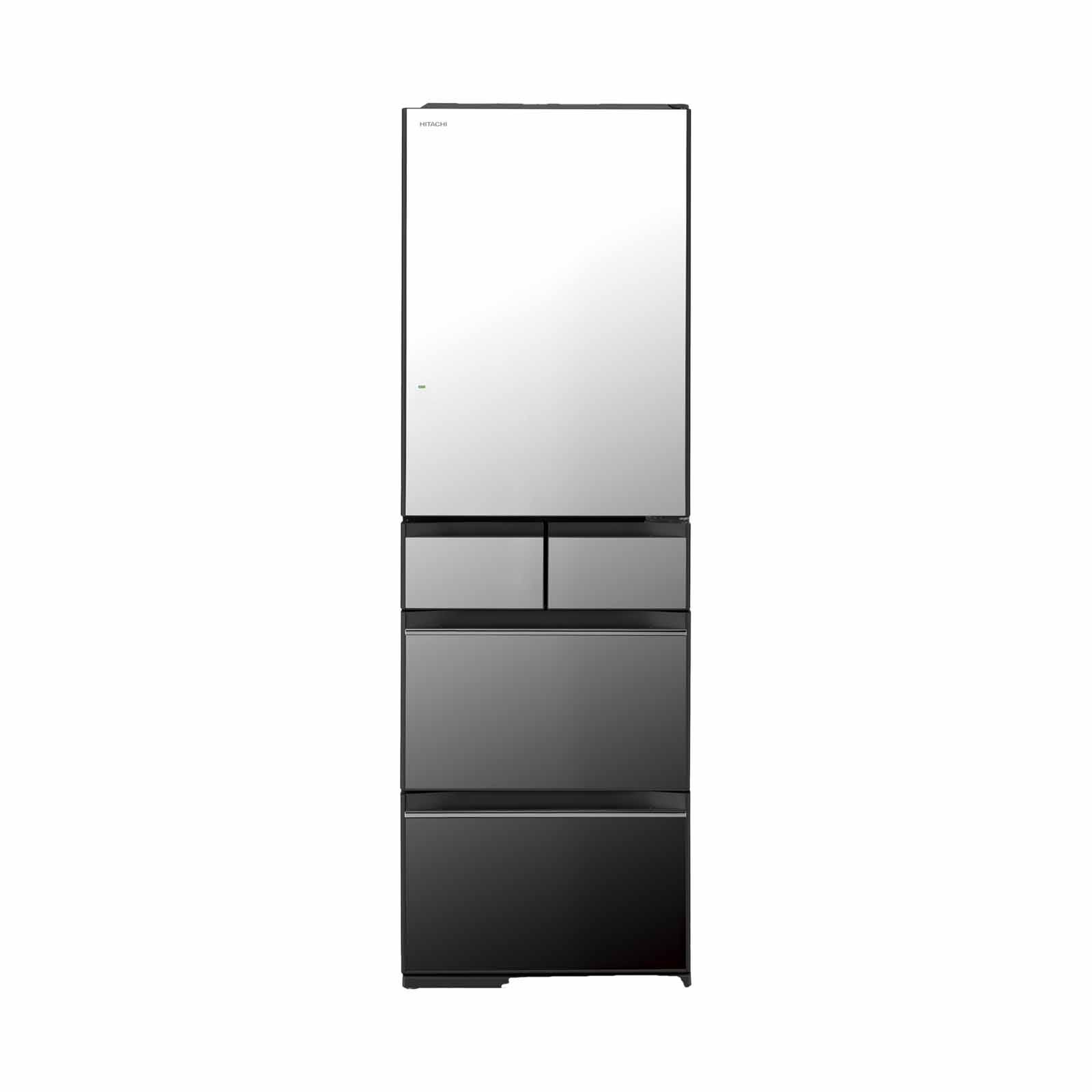 Shop HITACHI Multi Door Fridge (470l) - Crystal Mirror R-HWS480YS