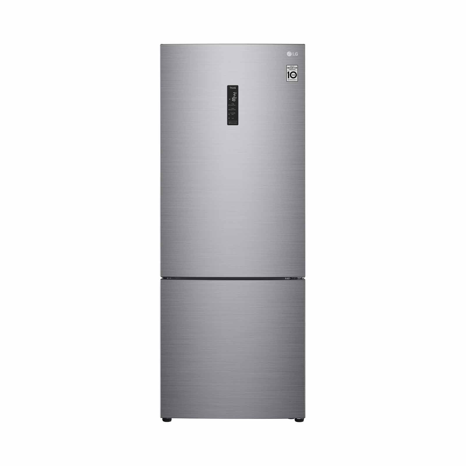 Shop LG Bottom Mount Frezzer Fridge-prime Silver (462l) GB-B4624PY