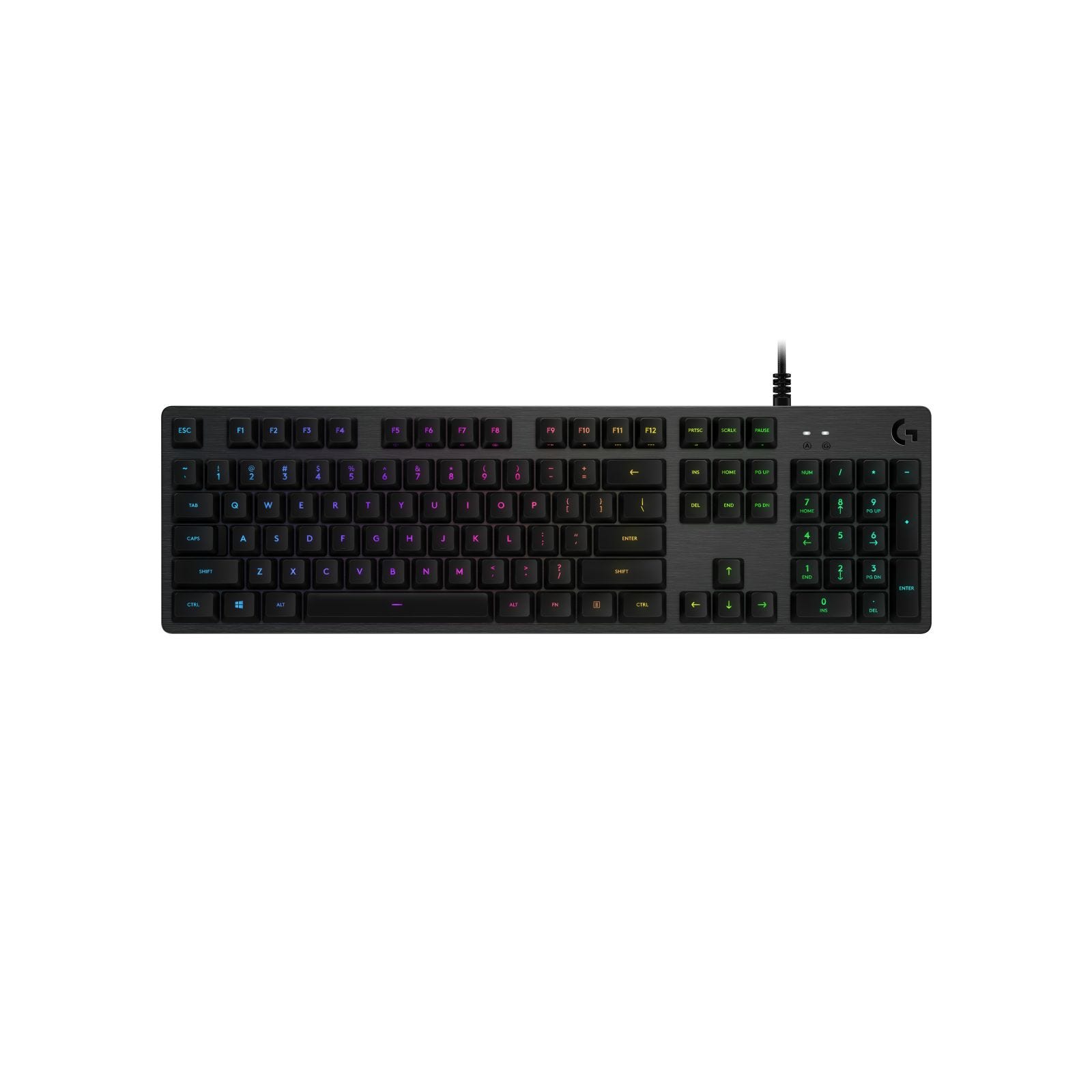 Shop LOGITECH G512 Carbon Rgb Clicky Wired Keyboard 920-008949 in