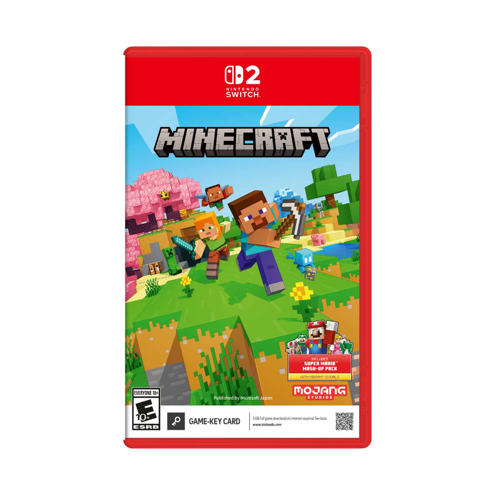 Shop NINTENDO Switch 2 Minecraft NTD-POT-P-ABZVA-SEA in Singapore