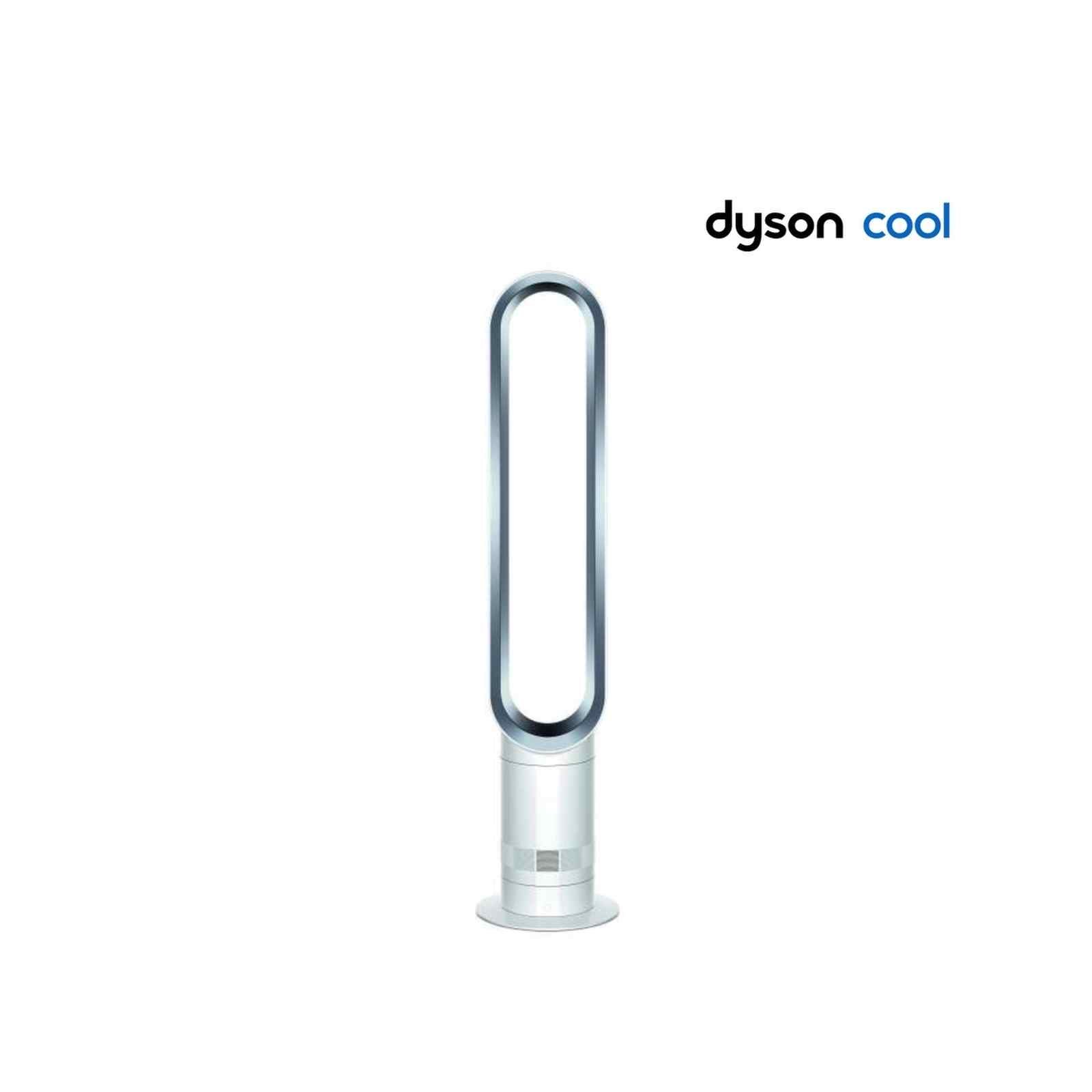Shop DYSON Tower Fan -white/silver AM07-WHITE in Singapore