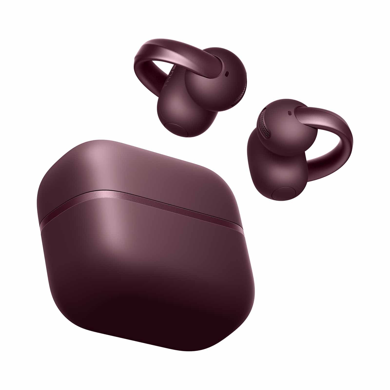 Shop ANKER Soundcore Aeroclip 2 Burgundy Red D1105H91 in Singapore