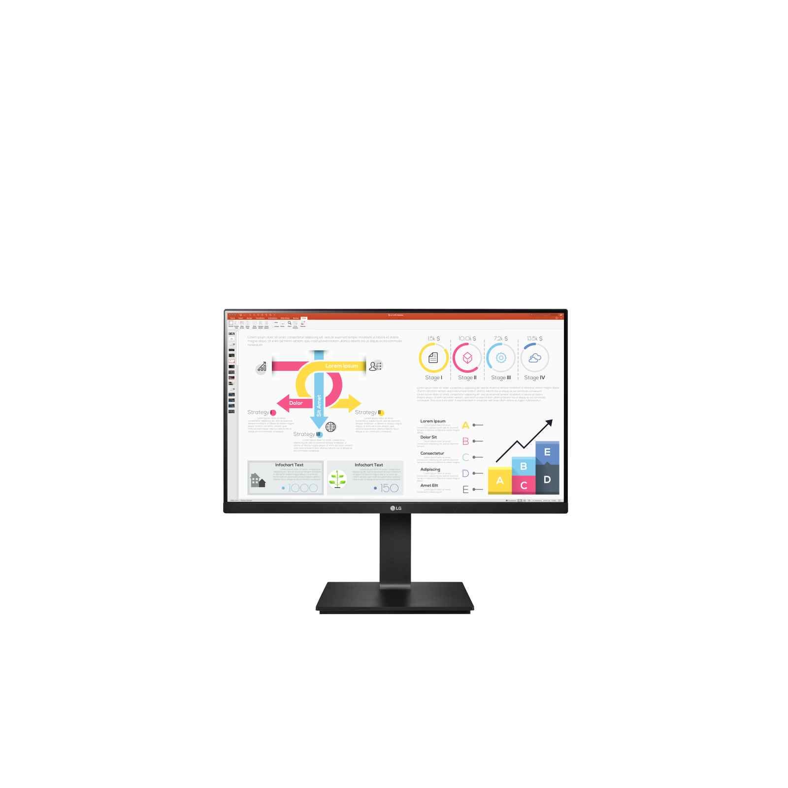 Shop LG 24 In Qhd Ips Monitor 24QP750-B in Singapore