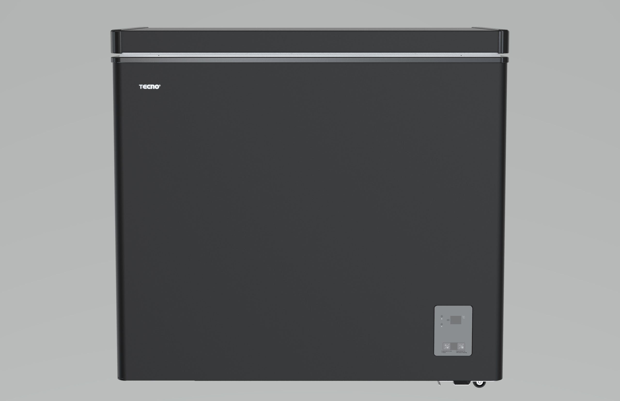 Shop TECNO Chest Freezer - Black (210l) TCF 199RFF BK in Singapore