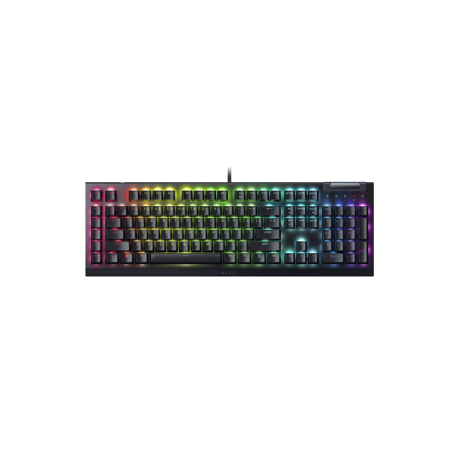 Shop RAZER Blackwidow V4 X Mechanical Gaming Keyboard (yellow