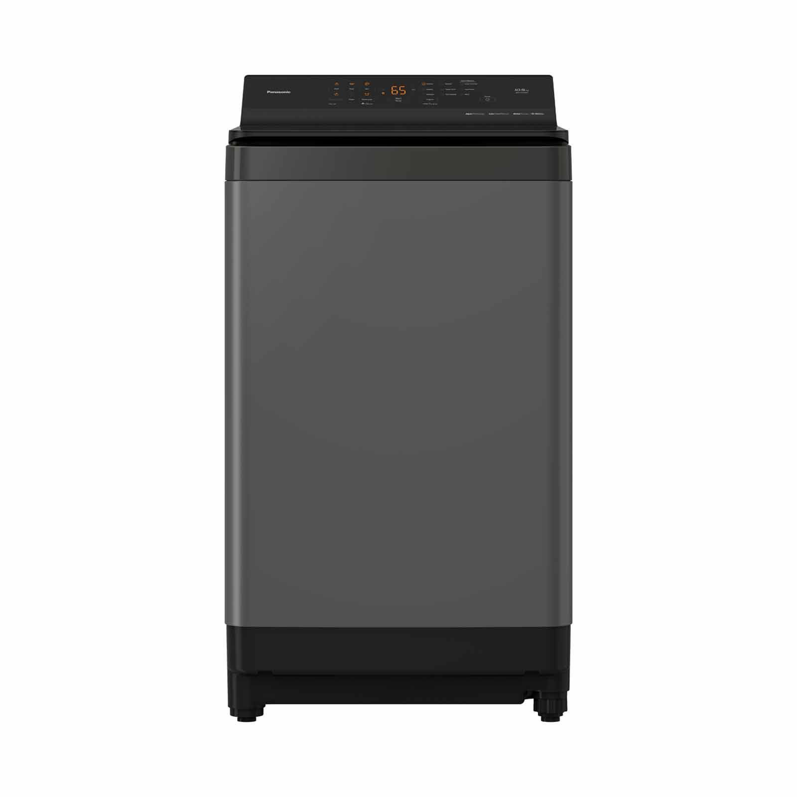 Shop PANASONIC Top Load Washer - Dark Silver (10.5kg) NA-FJ105X1DQ