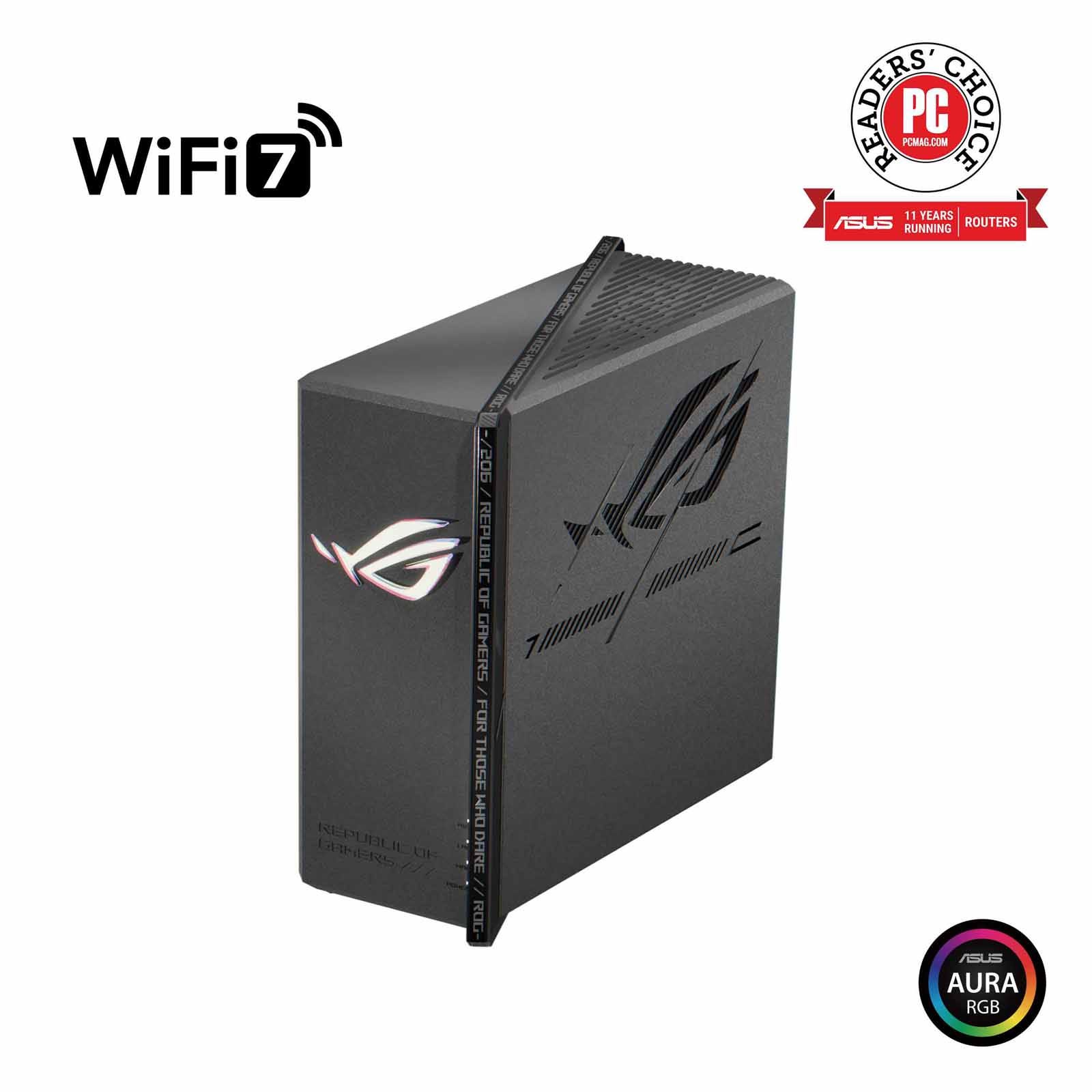 Shop ASUS Dual Band Wifi 7 Gaming Router 10g GS-BE7200X in Singapore