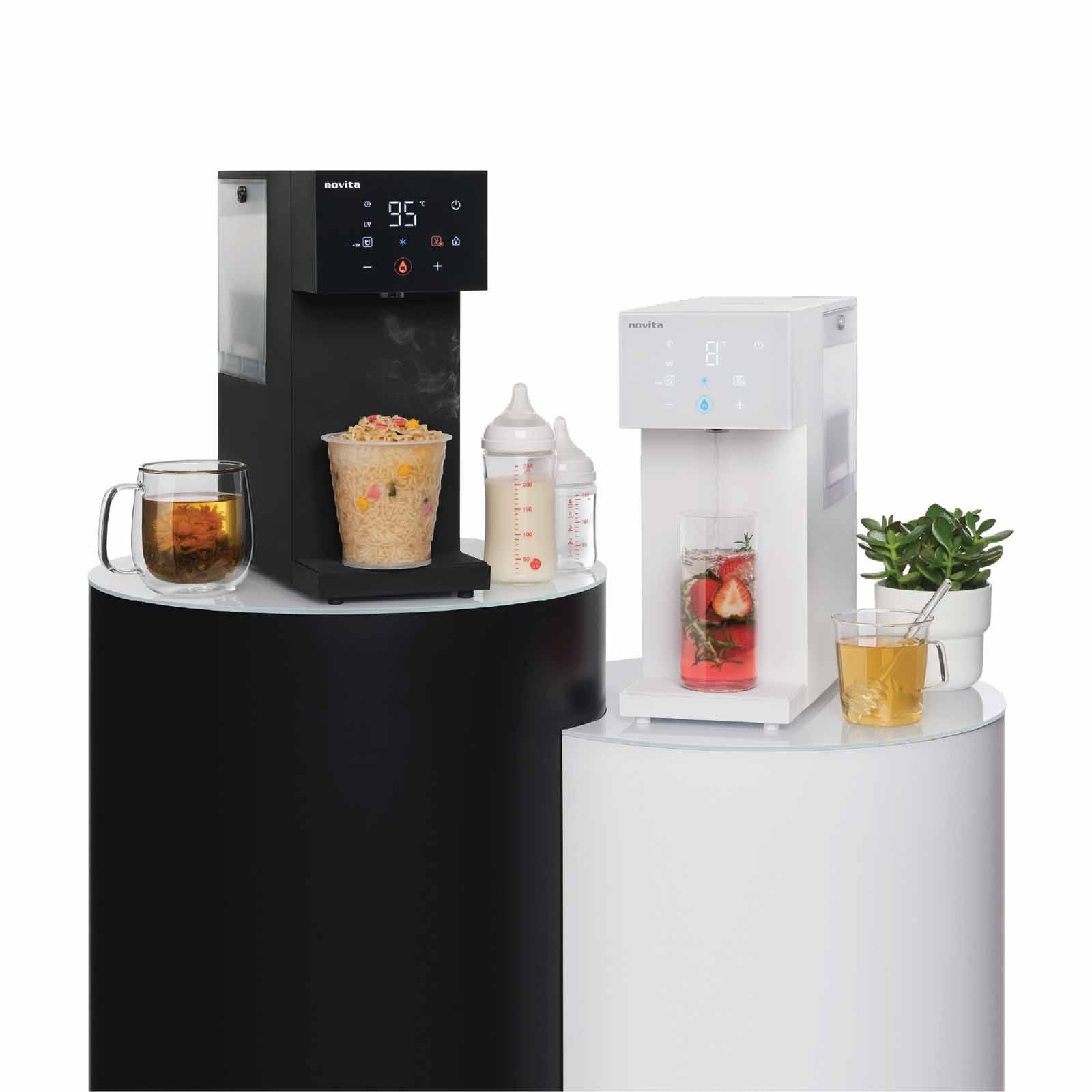 NOVITA 【 BLACK EDITION】 Shop NOVITA Instant Hot/cold Water Dispenser - Onxy Black