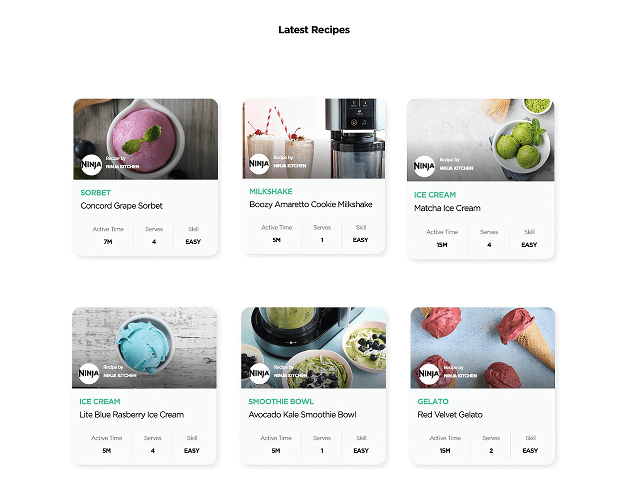 Latest Recipes