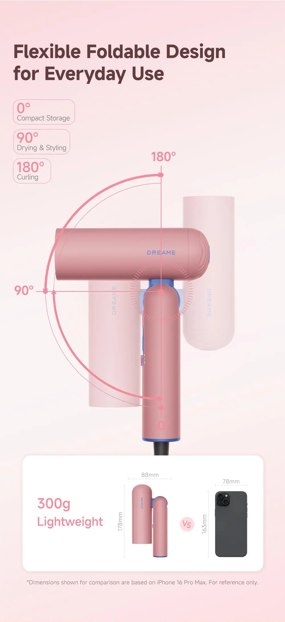 Flexible Foldable Design for Everyday Use