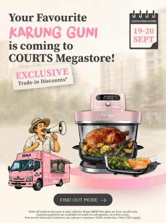 Your Favourite KARUNG GUNI is coming to COURTS Megastore!