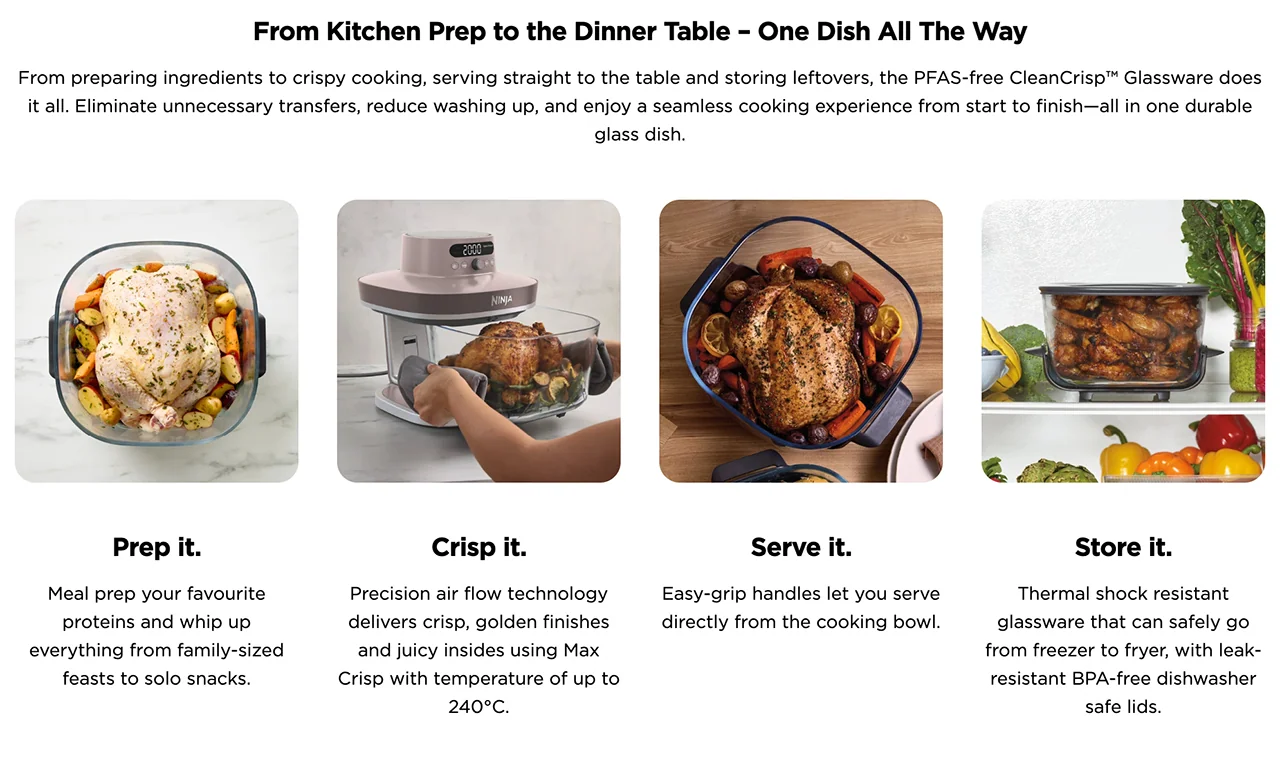 From Kitchen Prep to the Dinner Table - One Dish All The Way