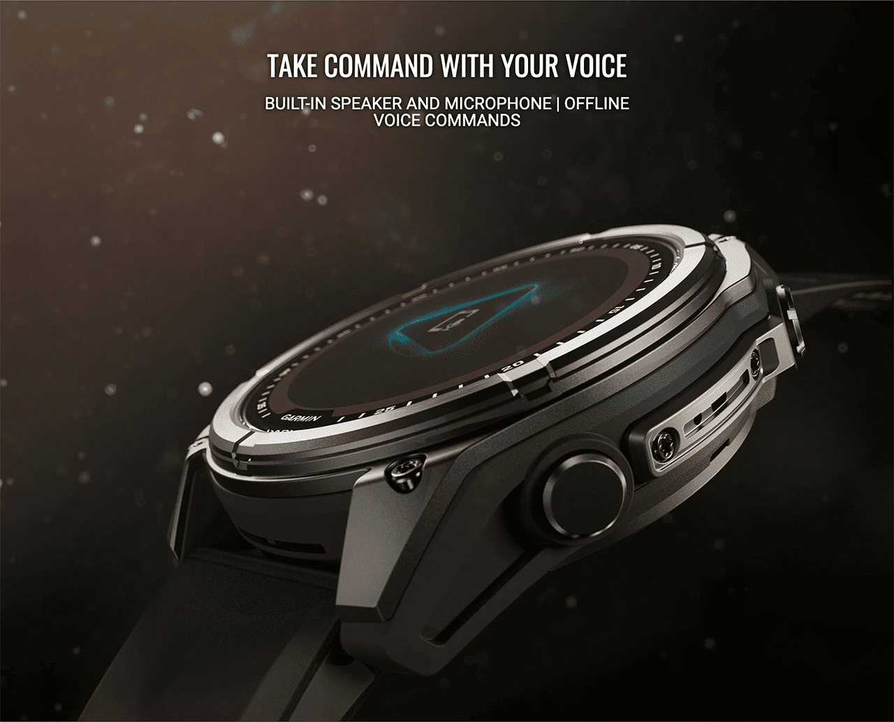 TAKE COMMAND WITH YOUR VOICE
