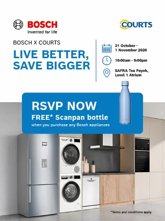 Bosch x COURTS - Live Better Save Bigger 