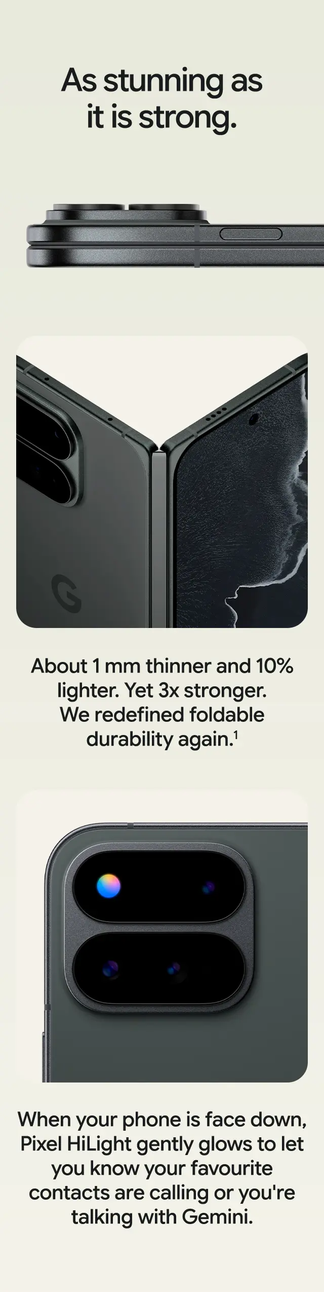 As stunning as it is strong.