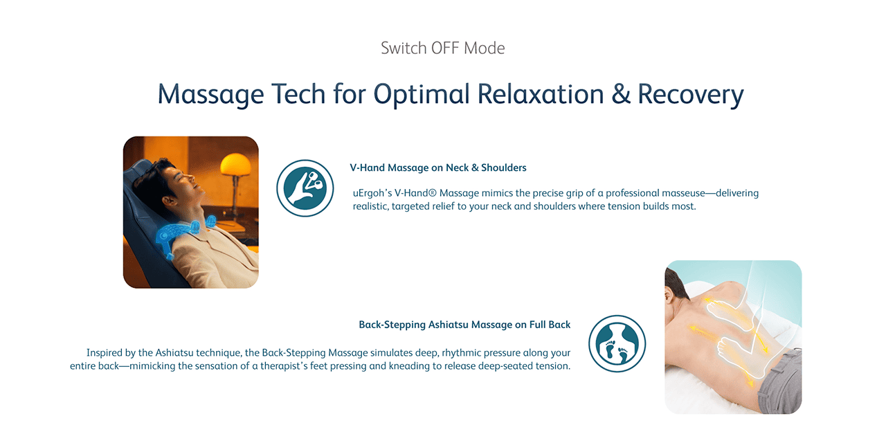 Switch OFF Mode | Massage Tech for Optimal Relaxation & Recovery