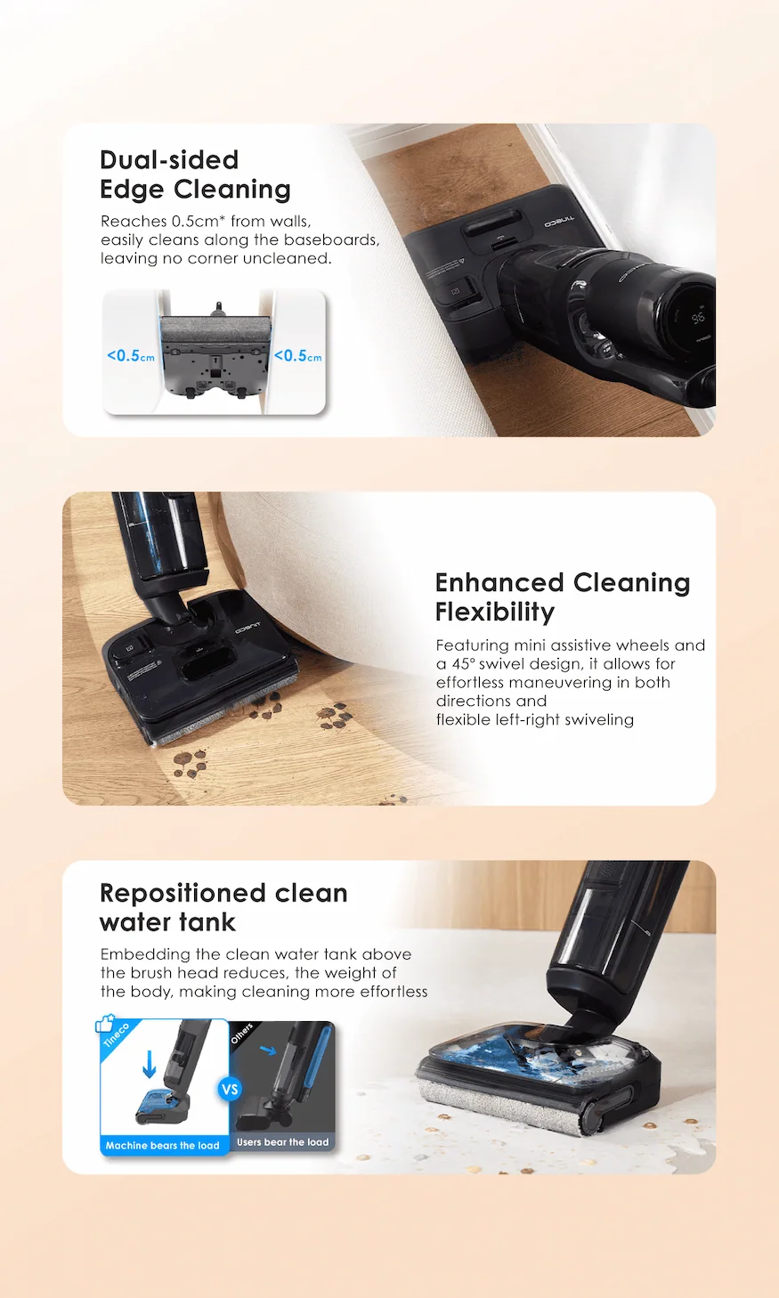 Dual-sided Edge Cleaning
