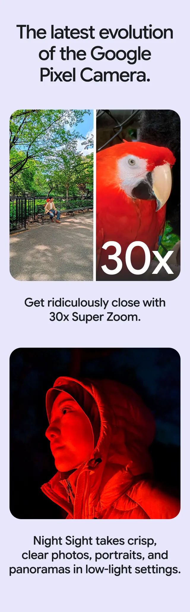 The latest evolution of the Google Pixel Camera.