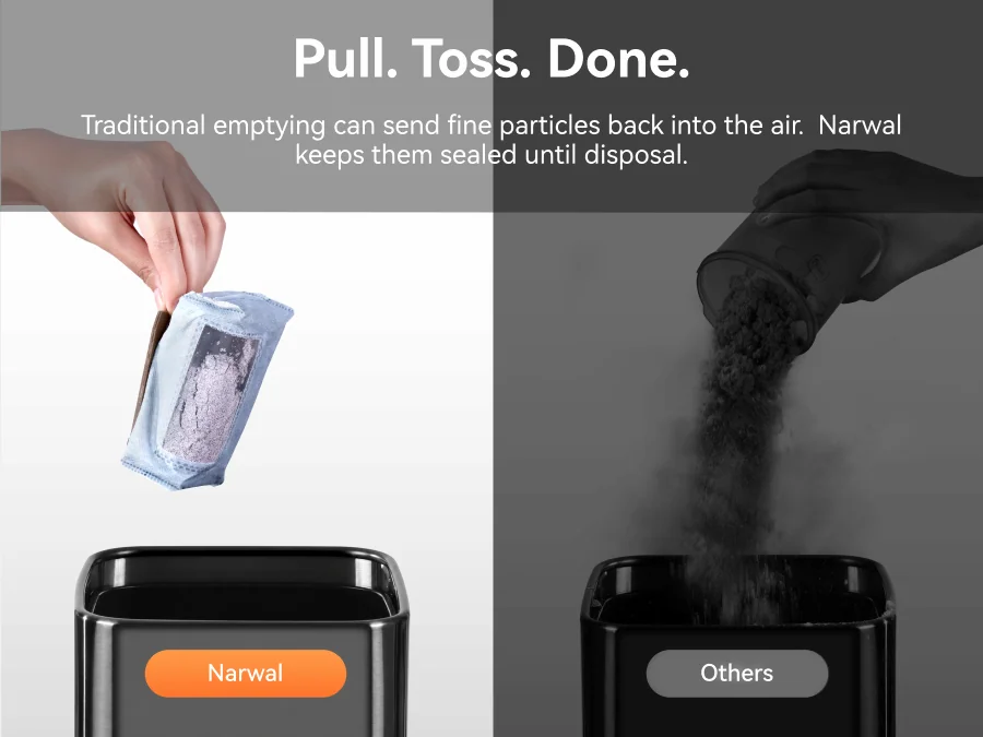 Pull. Toss. Done.
