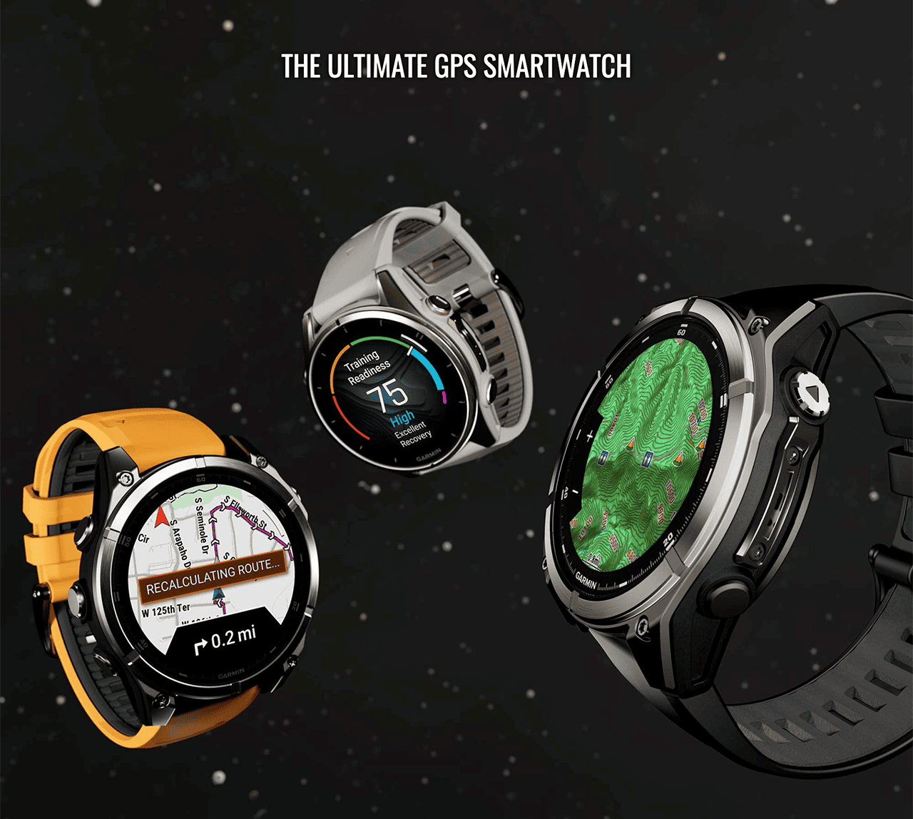 THE ULTIMATE GPS SMARTWATCH