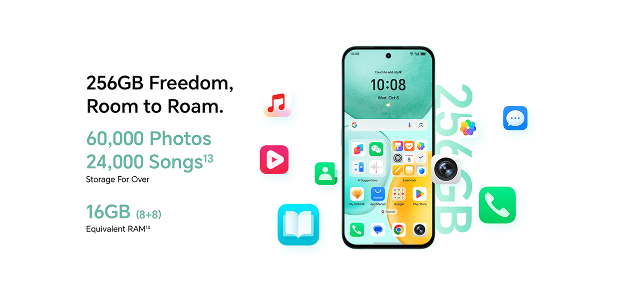 256GB Freedom, Room to Roam.