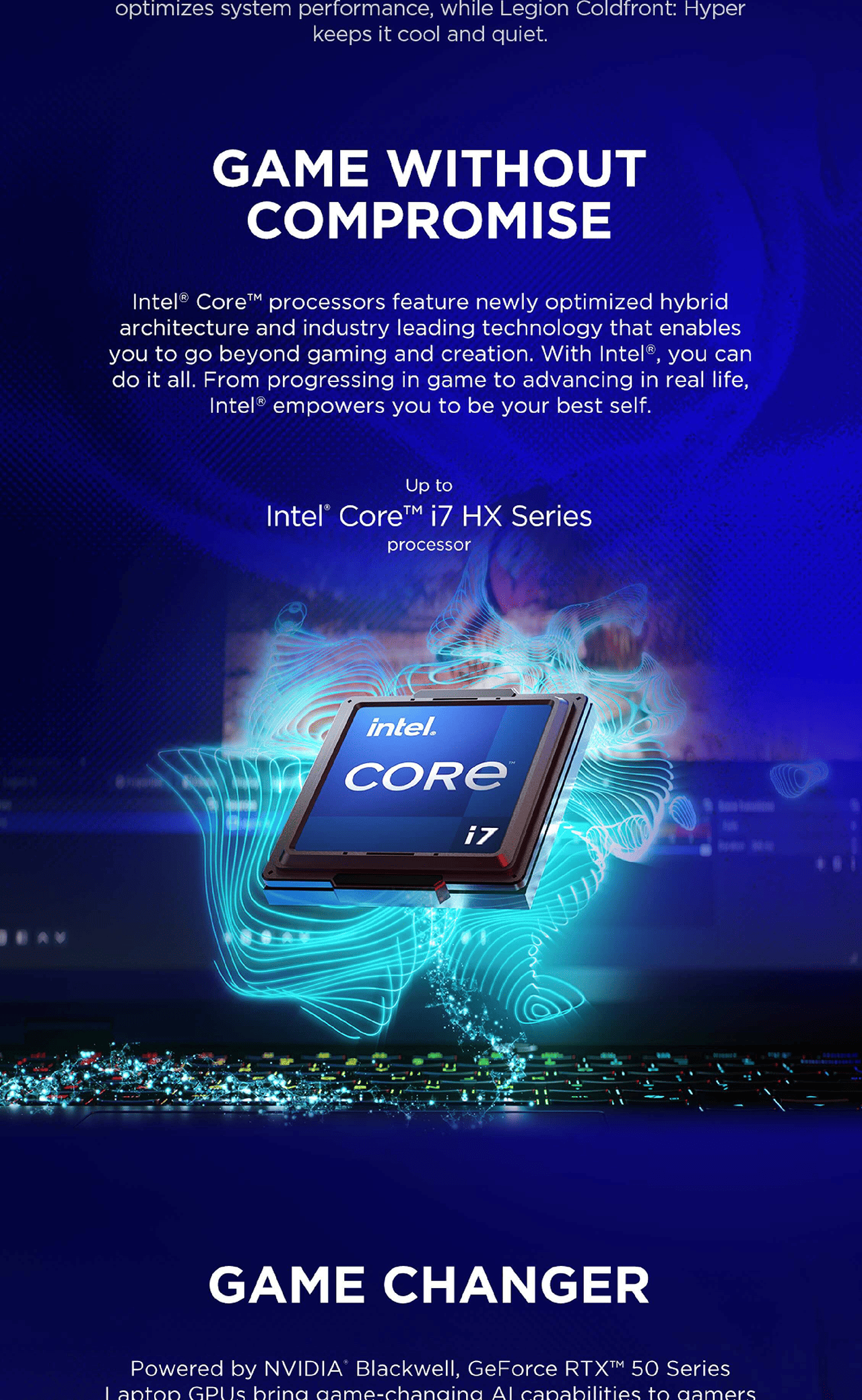 GAME WITHOUT COMPROMISE