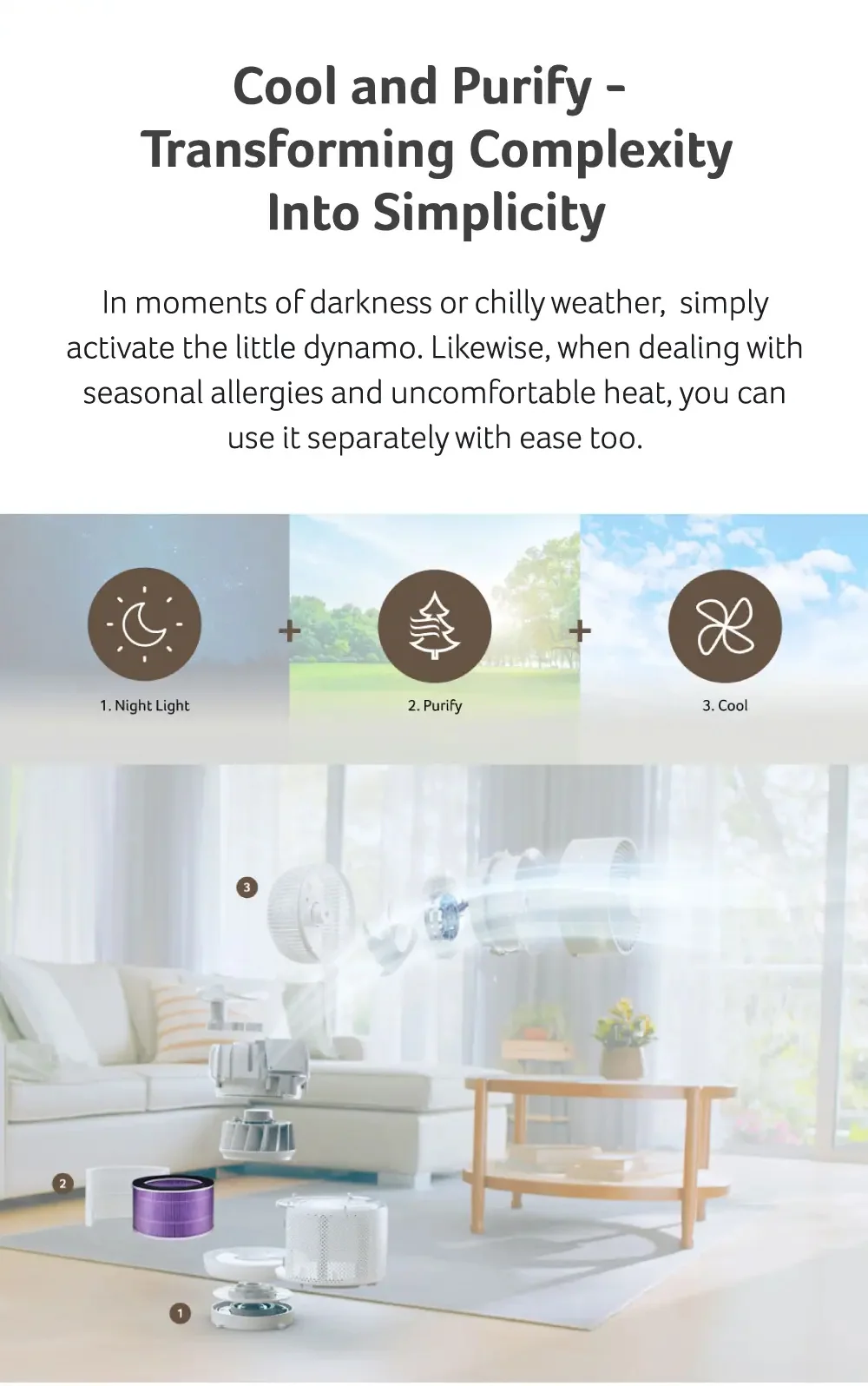 Cool and Purify - Transforming Complexity Into Simplicity