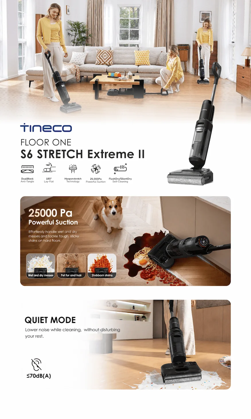 TIneco FLOOR ONE S6 STRETCH Extreme II