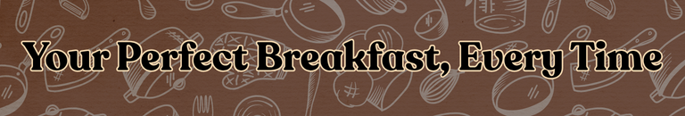 breakfast machines