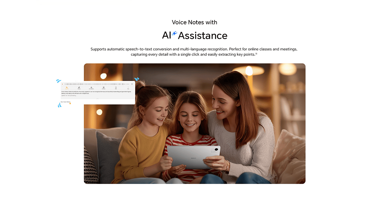 Voice Notes with Al * Assistance