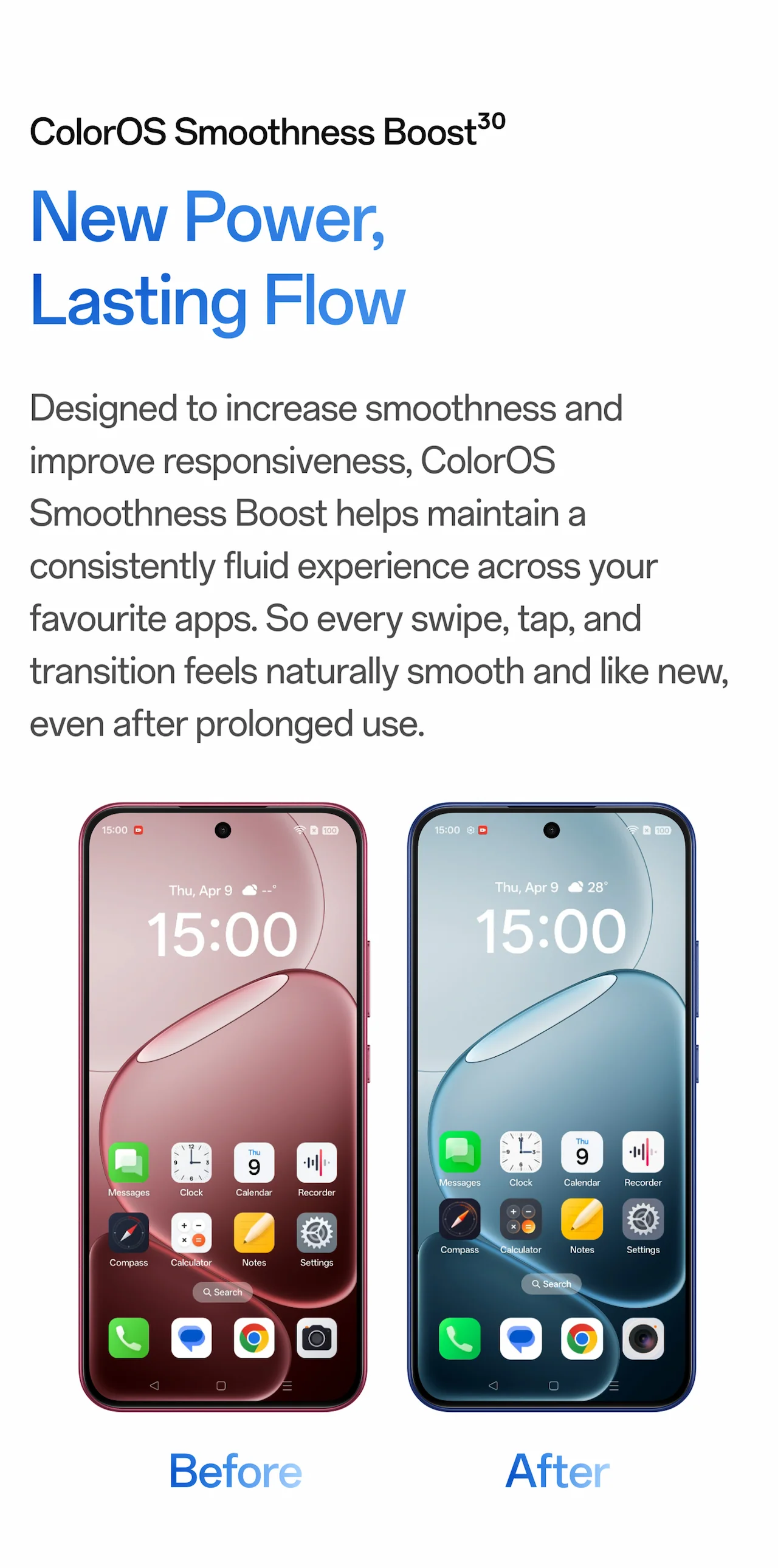 ColorOS Smoothness Boost