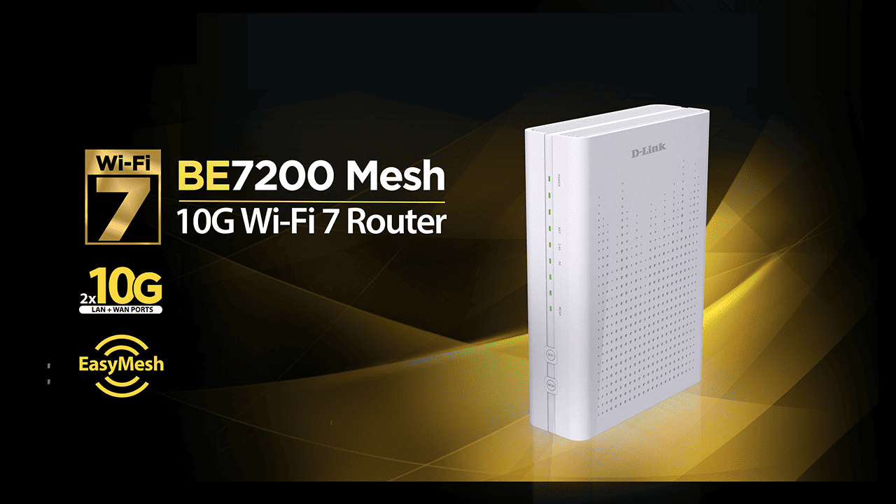 BE7200 Mesh 10G Wi-Fi 7 Router