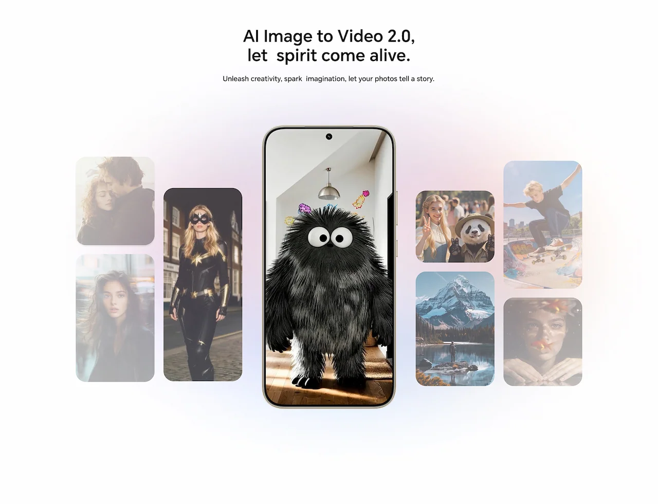 Al Image to Video 2.0, let spirit come alive.