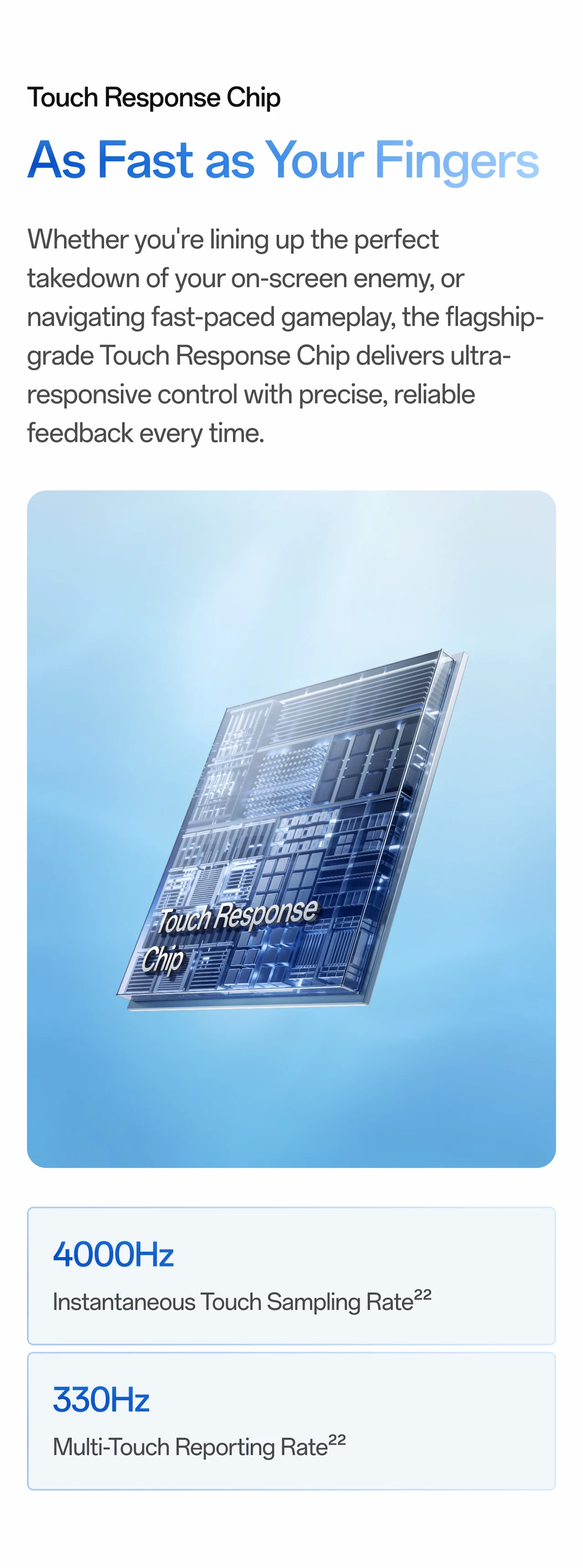 Touch Response Chip