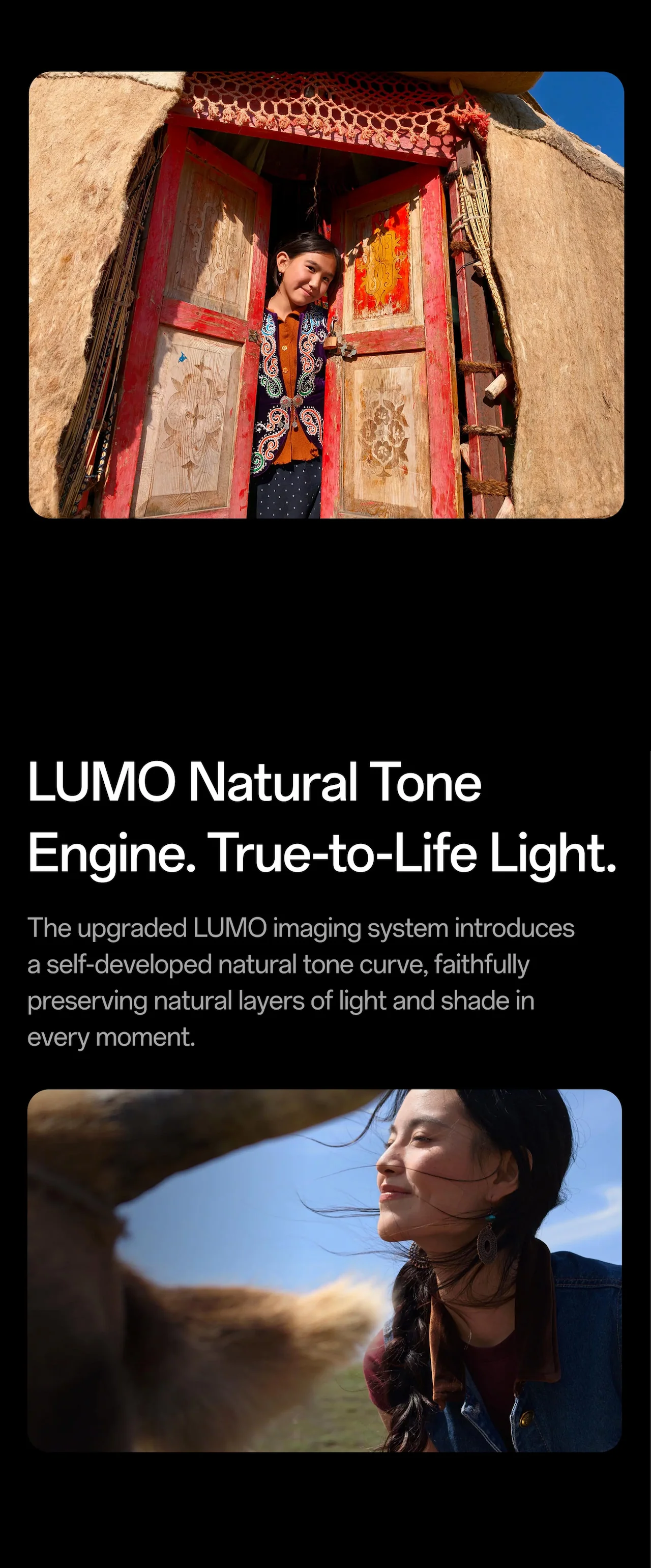 LUMO Natural Tone Engine. True-to-Life Light.