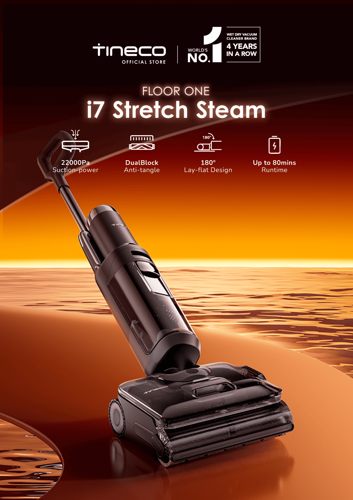 FLOOR ONE i7 Stretch Steam