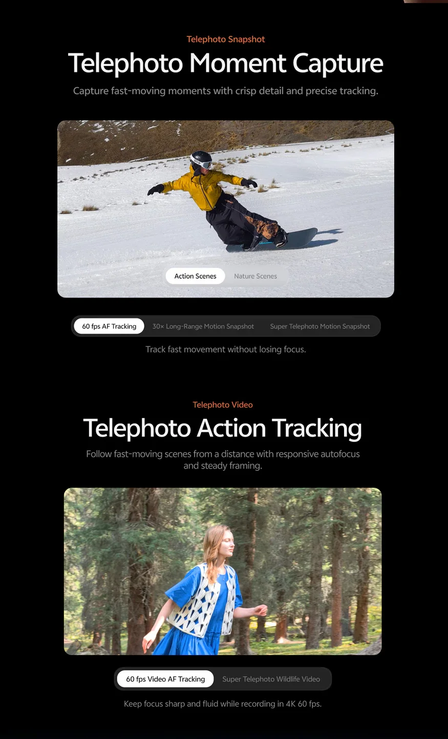 Telephoto Moment Capture