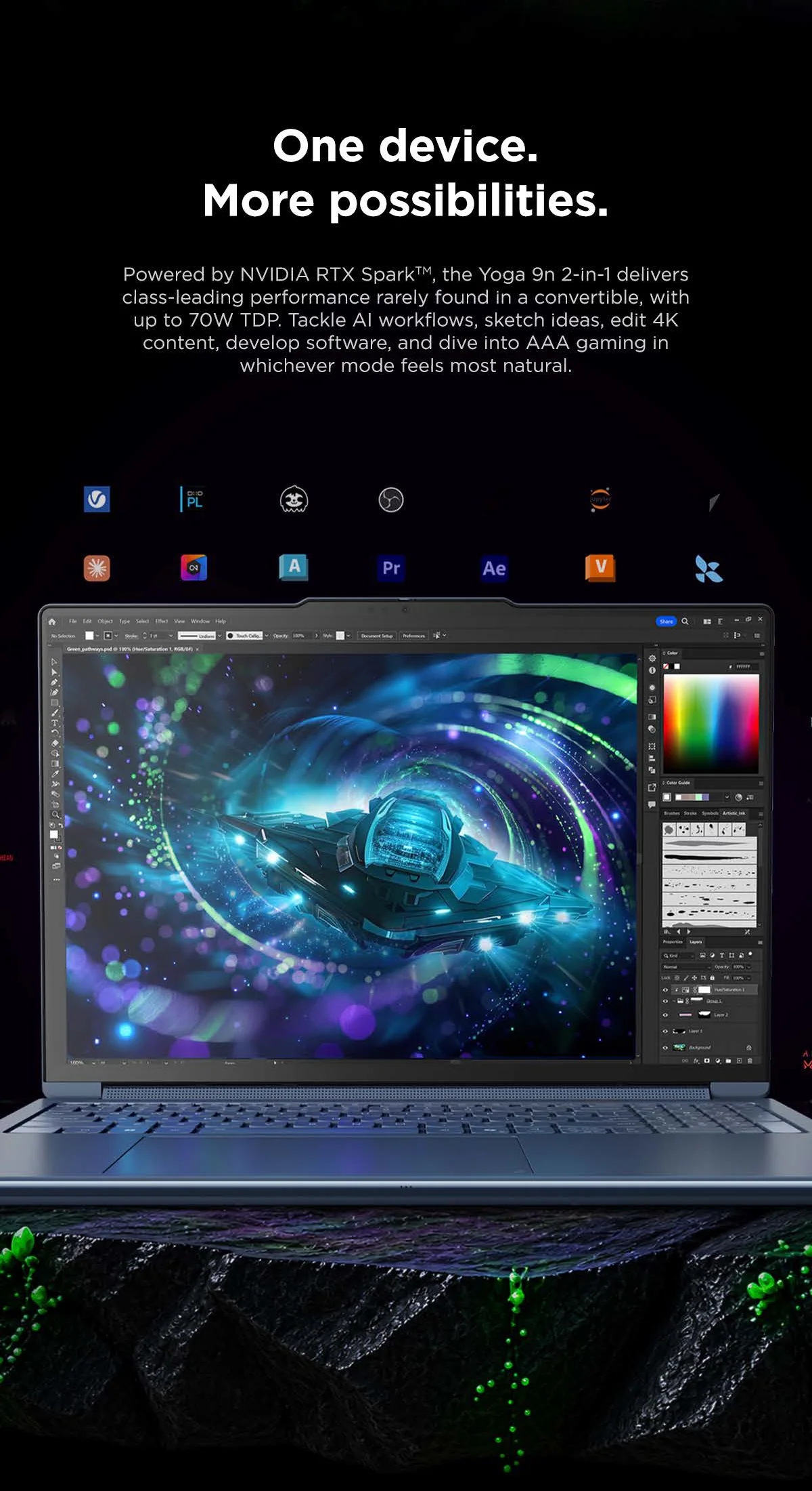 One device. More possibilities.
